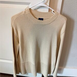 Gap Cream Knit Sweater